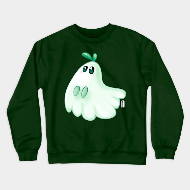 Ghost Bululu Crewneck Sweatshirt by darklightlantern@gmail.com